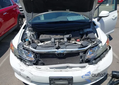 2012 Honda Civic Lx из США, поврежденный, VIN 19XFB2F52CE328597